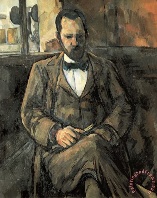 Paul Cezanne Portrait of Ambroise Vollard Art Print