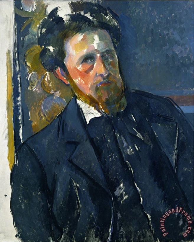 Paul Cezanne Portrait of Joachim Gasquet Art Painting