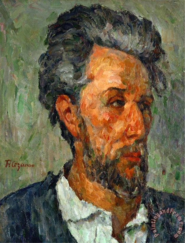 Paul Cezanne Portrait of Victor Choquet 1876 1877 Art Print
