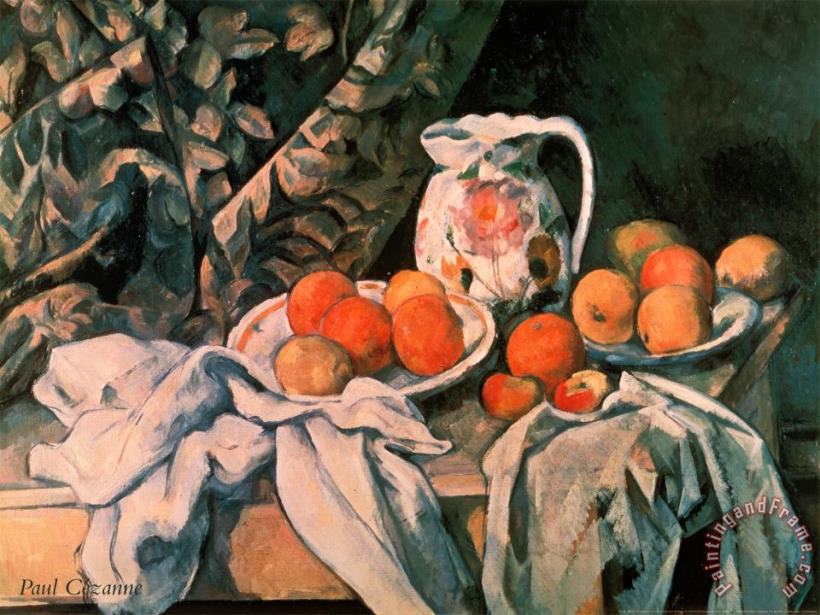Paul Cezanne Still Life with Apples Art Print