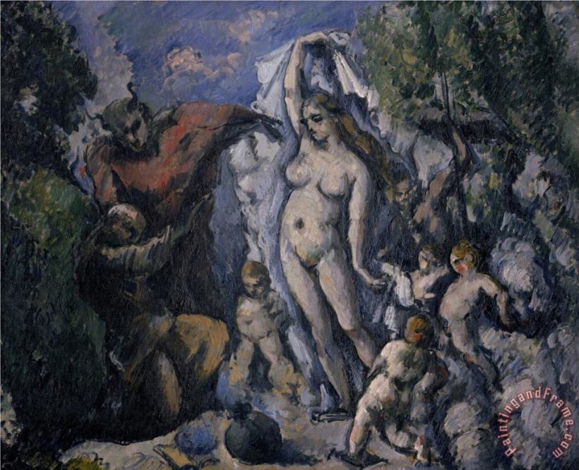 Paul Cezanne Temptations of Saint Anthony Art Painting