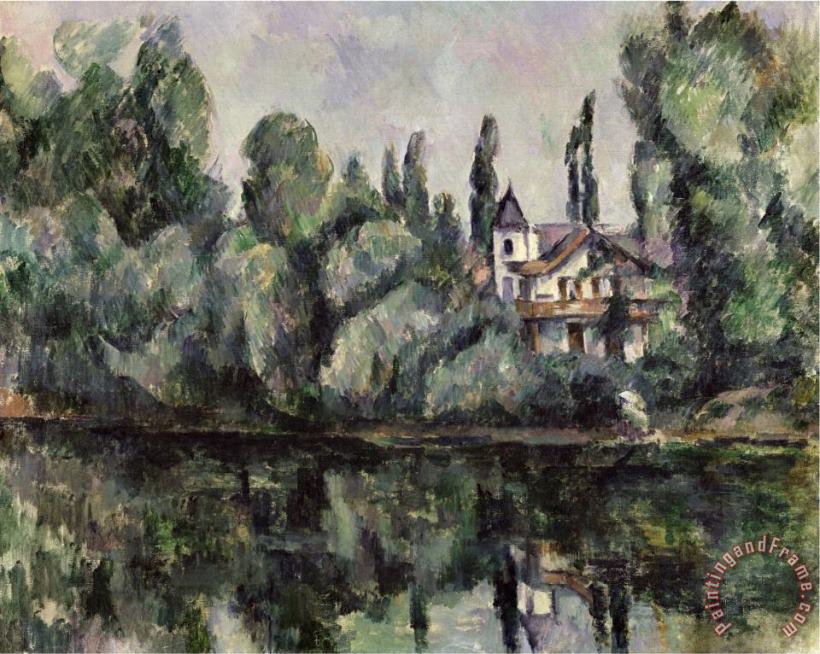 Paul Cezanne The Banks of The Marne 1888 Art Painting