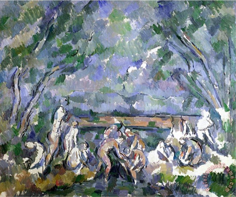 Paul Cezanne The Bathers 1902 06 Art Print