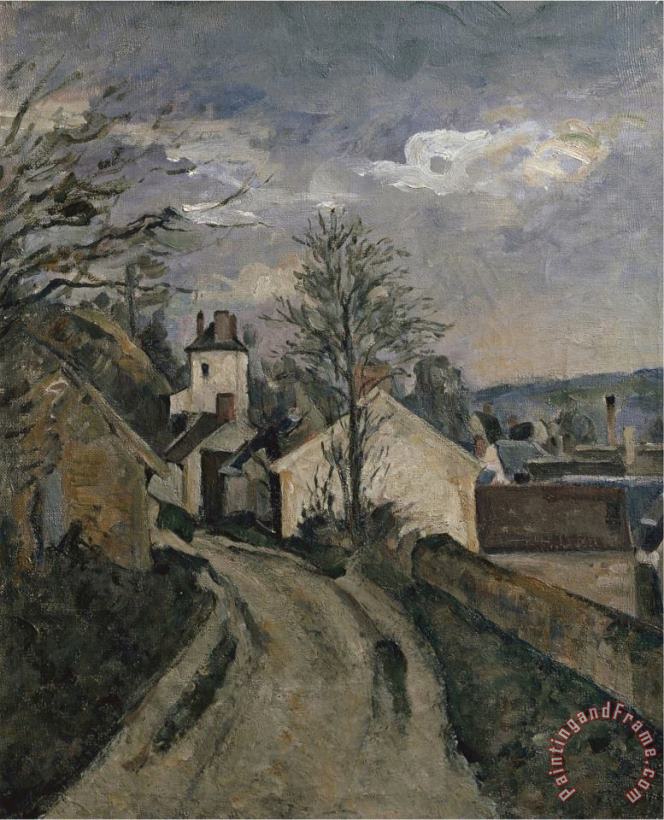Paul Cezanne The House of Dr Gachet Art Print