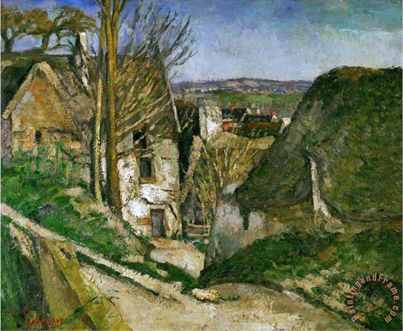 Paul Cezanne The House of The Hanged Man 1873 Art Painting