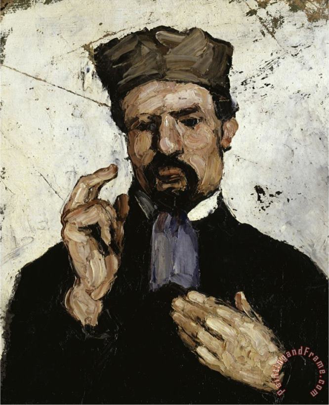 Paul Cezanne The Lawyer Portrait of Uncle Dominique C 1866 Art Painting