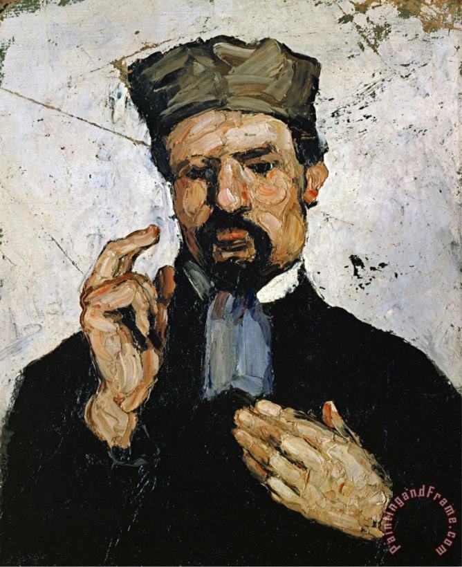 Paul Cezanne The Laywer Uncle Dominique Circa 1866 Art Print