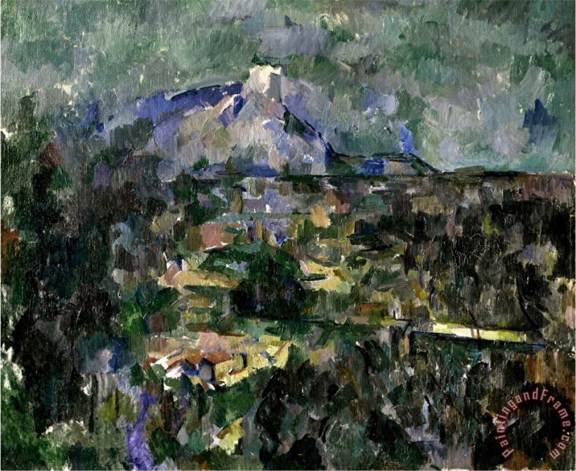 Paul Cezanne The Mont Sainte Victoire 1905 Art Painting