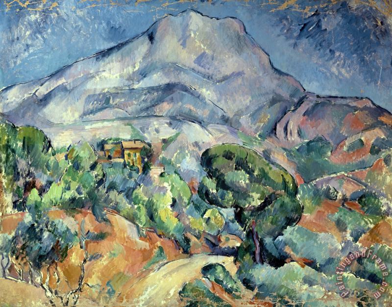Paul Cezanne The Mountain Saint Victoire Art Print