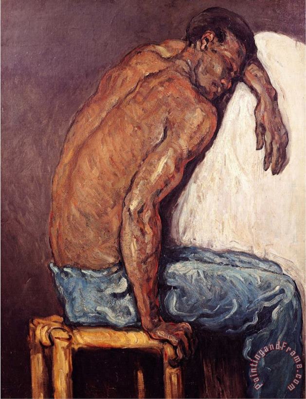 Paul Cezanne The Negro Scipion Circa 1866 68 Art Print