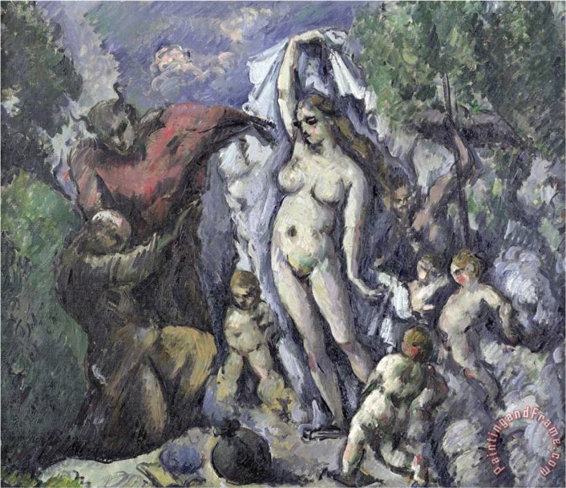 The Temptation of St Anthony Circa 1875 painting - Paul Cezanne The Temptation of St Anthony Circa 1875 Art Print