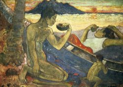 Paul Gauguin A Canoe