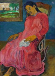 Paul Gauguin Faaturuma (melancholic)