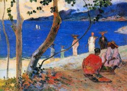 Paul Gauguin - Martinique Island painting