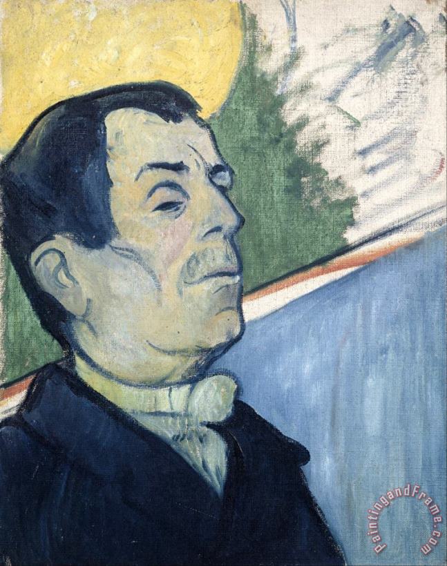 Paul Gauguin Portrait of a Man Art Print