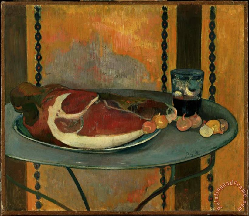 The Ham painting - Paul Gauguin The Ham Art Print