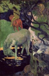 Paul Gauguin The White Horse