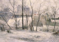 Paul Gauguin Winter Landscape