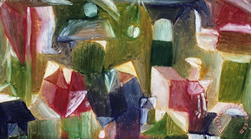 Paul Klee Bird Picture Vogelbild Art Painting