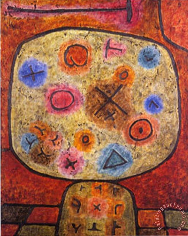 Composition painting - Paul Klee Composition Art Print
