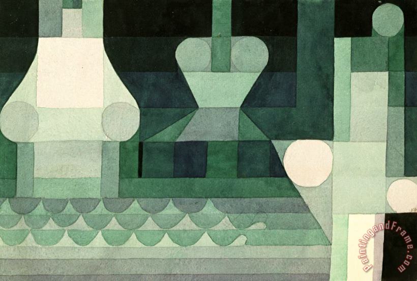 Paul Klee Floodgates Art Painting