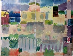 Paul Klee Garden in Saint Germain The European Quarter of Tunis 1914