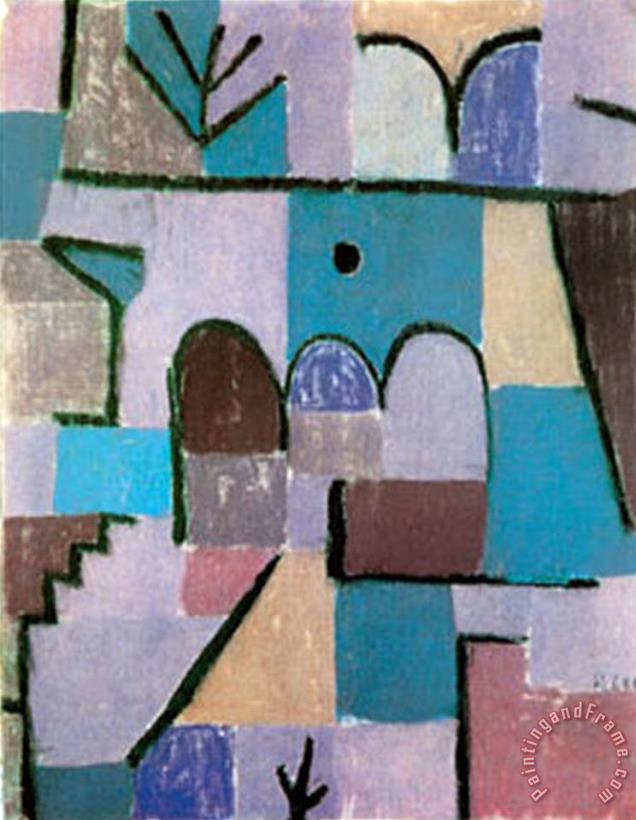 Paul Klee Garten Im Orient C 1937 Art Painting