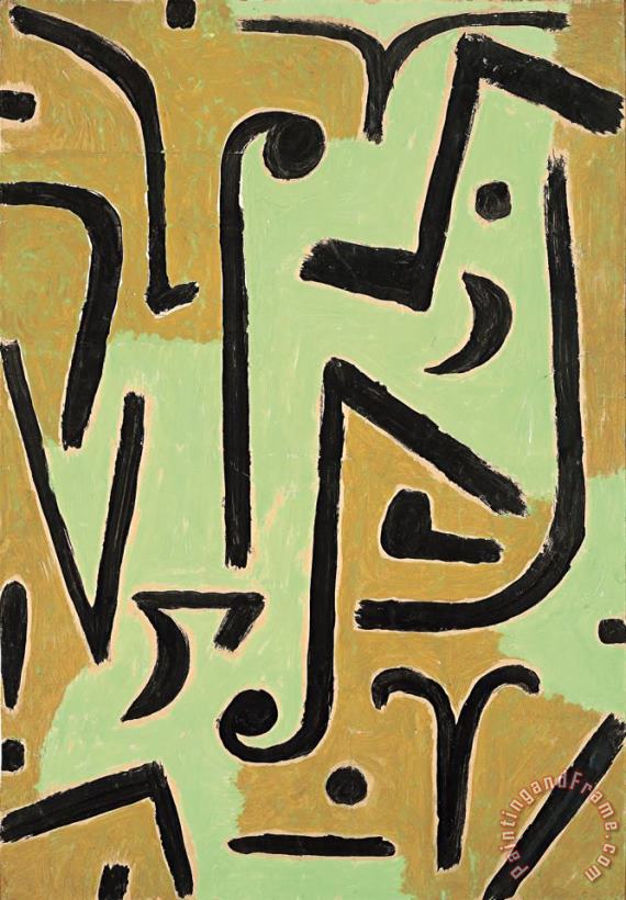 Paul Klee Halme 1940 Art Painting