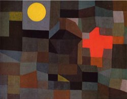 Paul Klee Incendio Sotto La Luna Piena