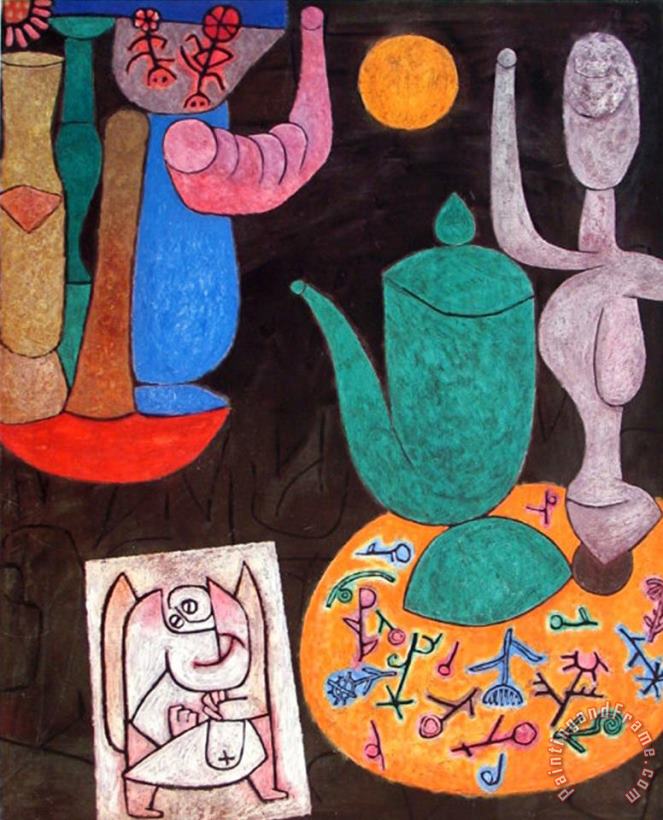 Paul Klee Still Life 1940 Art Print