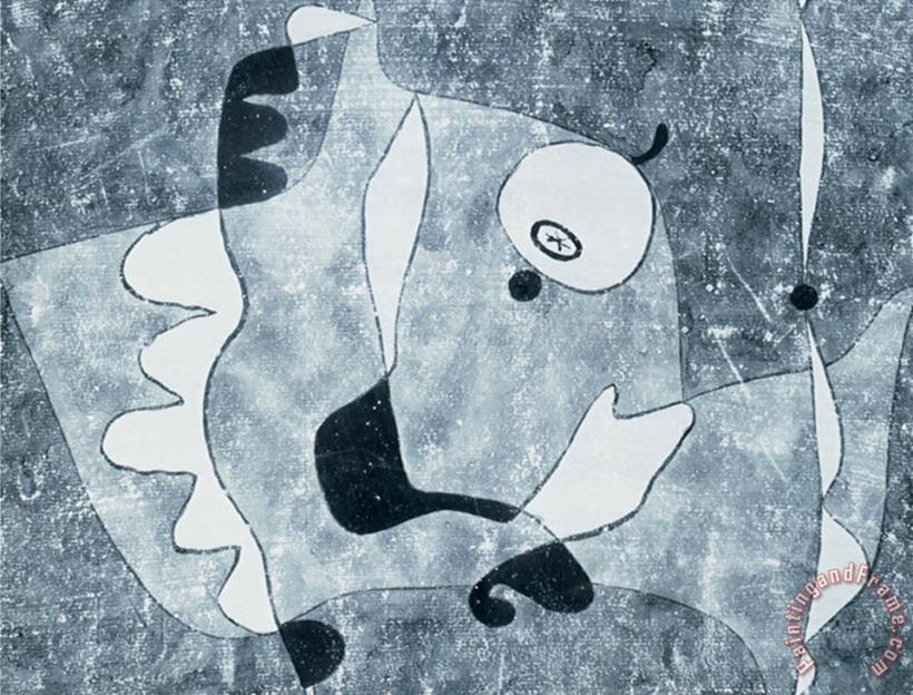 Paul Klee Still Life with Apple Stilleben Mit Dem Apfel Art Painting