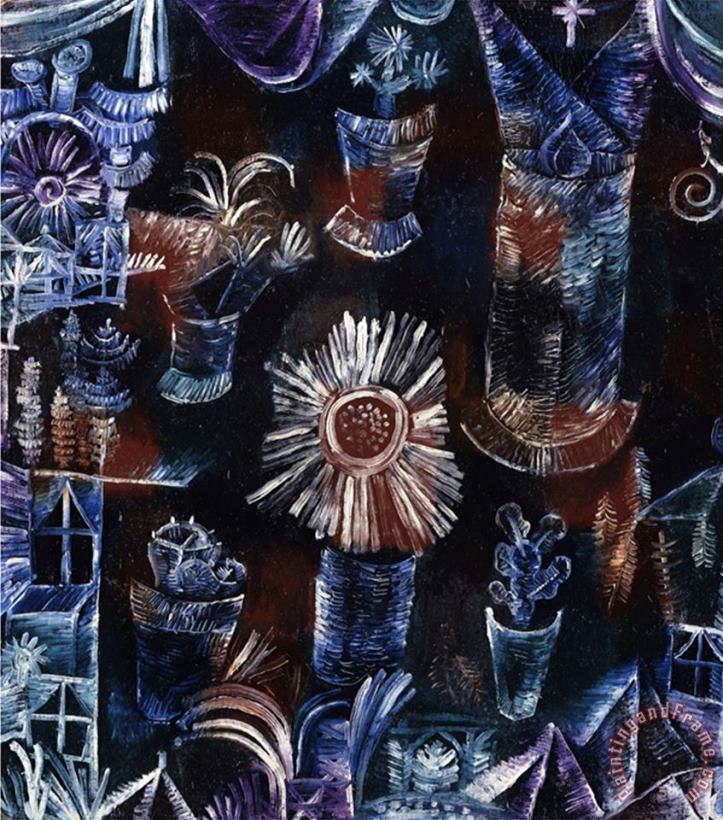 Paul Klee Still Life with Thistle 1919 Art Painting
