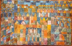 Paul Klee Tempelviertel Von Pert C 1928