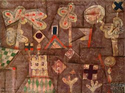 Paul Klee The Gingerbread House Lebkuchen Bild 1925