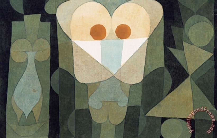 The Physiognomy of a Bloodcell Physiognomie Einer Blute painting - Paul Klee The Physiognomy of a Bloodcell Physiognomie Einer Blute Art Print