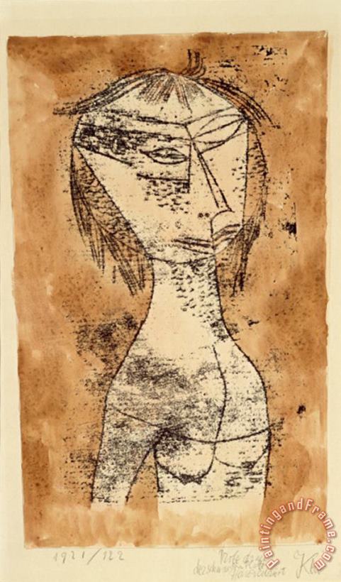 Paul Klee The Saint of Inner Light 1921 Art Print