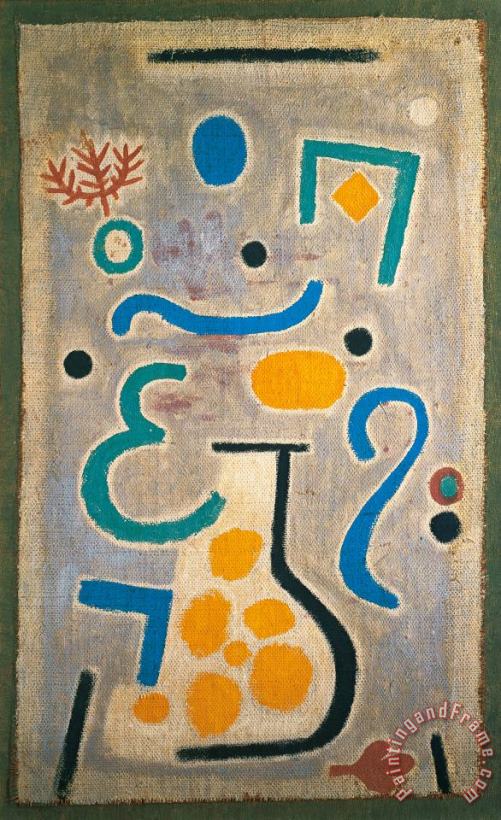 Paul Klee The Vase 1938 Art Print