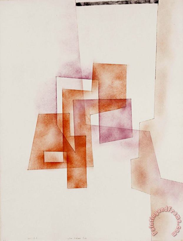Paul Klee To The White Door Sum Weissen Tor Art Print