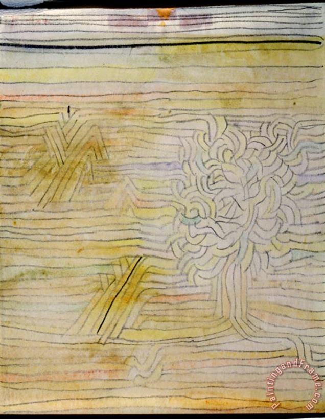 Paul Klee Untitled C 1934 Art Print