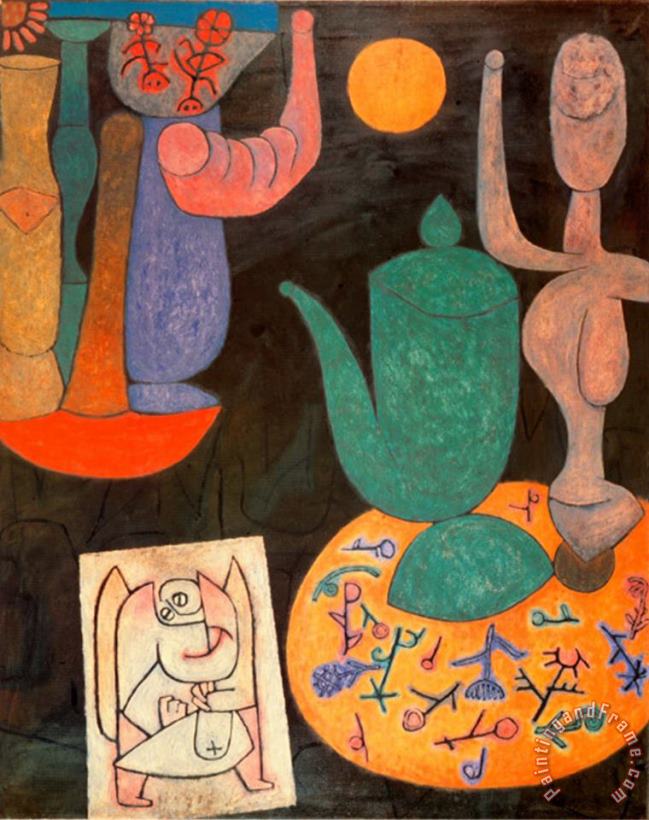 Paul Klee Untitled Still Life Art Painting