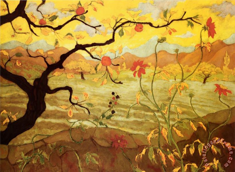 Paul Ranson Apple-tree Art Print