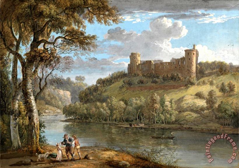 Bothwell Castle, From The South painting - Paul Sandby Bothwell Castle, From The South Art Print
