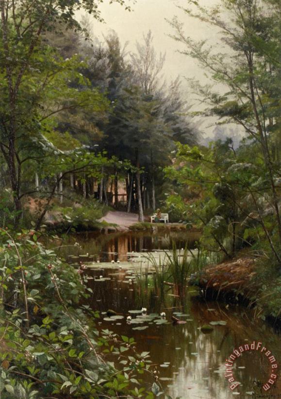 Calm Waters  by Peder Mork Monsted   Giclee Canvas Print Repro 