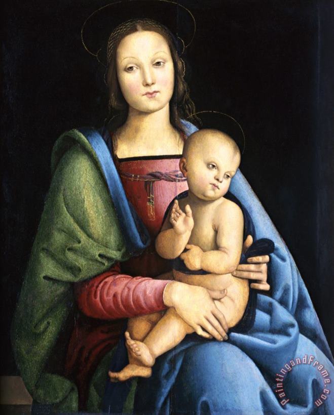 The Madonna And Child painting - Perugino The Madonna And Child Art Print