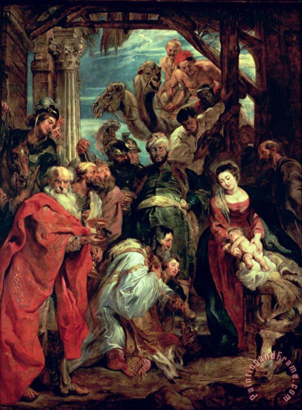 Peter Paul Rubens Adoration of The Magi Art Painting