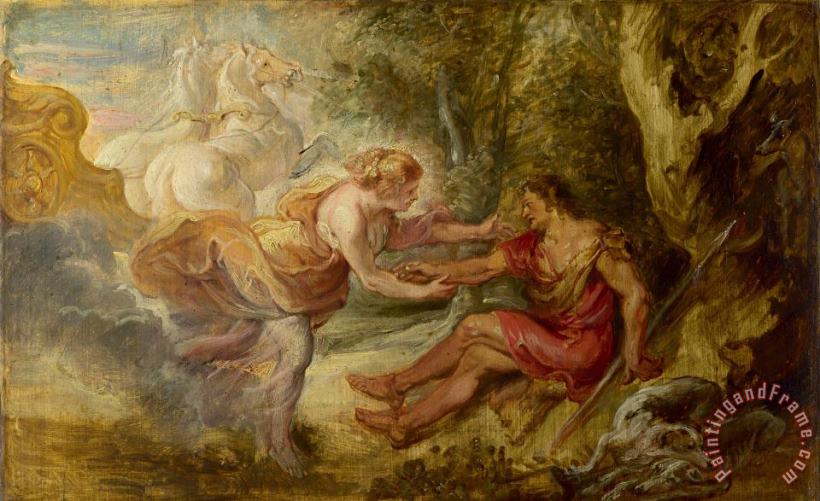 Aurora Abducting Cephalus painting - Peter Paul Rubens Aurora Abducting Cephalus Art Print