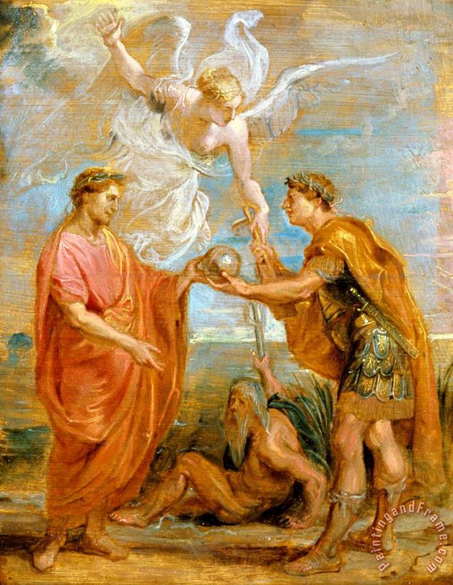 Peter Paul Rubens Constantius Appoints Constantine As His Successor Art Painting