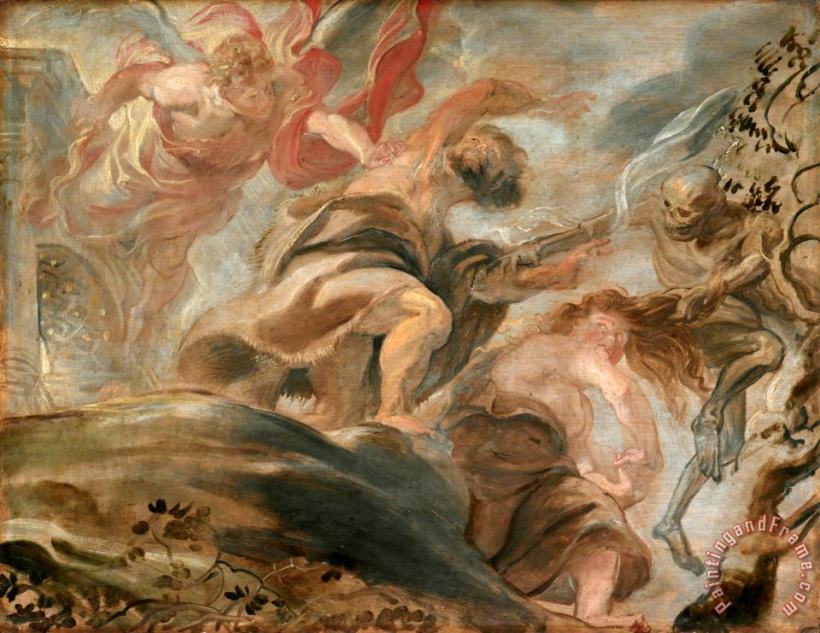 Expulsion From The Garden of Eden painting - Peter Paul Rubens Expulsion From The Garden of Eden Art Print