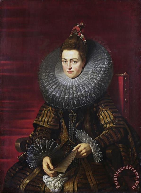 Peter Paul Rubens Infanta Isabella Clara Eugenia, Regent of The Netherlands Art Print