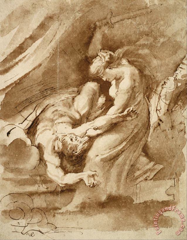 Peter Paul Rubens Judith Beheading Holofernes Art Print